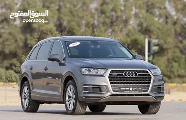  1 Audi Q7 40 TFSI quattro 2017 V4  GCC, accident-free in excellent condition service history from Audi