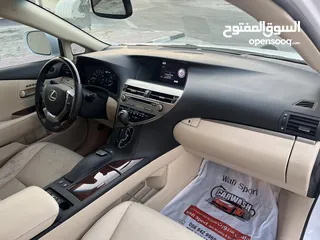  12 RX350 white ابيض من داخل بيج فول اوبشن - اوراق جمارك