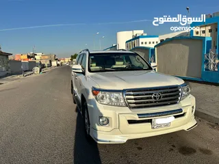  2 لاند كروز vxr 2014 جديد رقم بصرة