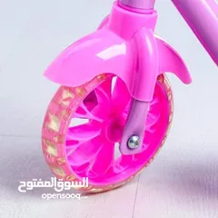  14 سكوتر أطفال  مع موسيقى اضائه نوعيه ممتازه وسعر رخيص.. امكانيه التكبير و التصغير..متوفر توصيل فوري