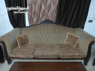  1 كنب موريس 7 مقاعد مع الطاولة