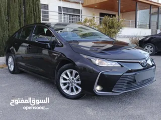 19 تويوتا كورولا موديل 2022 فحص كامل وفل اتوماتيك جنط هايبرد