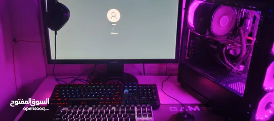  5 PC GAMING سعر 390قابل للتفاوض   للإستفسار على الرقم بلوصف للاعاب ببجي 120فريم بجوده عاليه