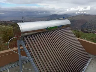  1 سخان شمسي ستانلس ستيل من الداخل والخارج ضد الصدأ