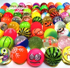  12 ماكينات علكة و مصاص وطابات هدايا طابات مجنونة هزازات اطفال