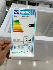  3 عرض نااار على فريزر بطح بيكو 205 لتر توفير طاقه A+