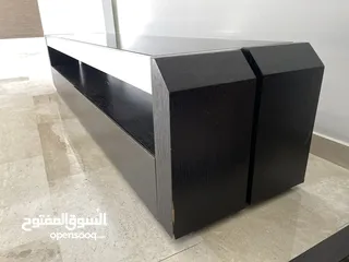 2 طاولة تلفزيون - فرن غاز - برداي زيبرا- عرباية اطفال
