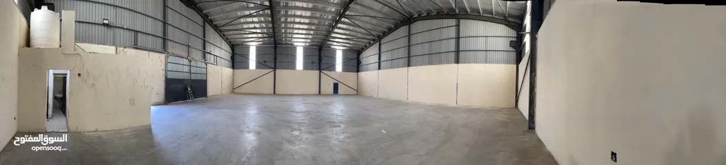  6 هنجر 550م و تسوية / مستودع 550م للايجار أبو علندا 3 فاز مساحه كلية 1100 تأجير معا او كل وحده لحالها