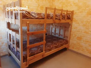  30 سرير مفرد مع تخت اضافي من الاسفل طابقين مع إمكانية إضافة تخت من الاسفل تفصيل سرير أسرة تخوت