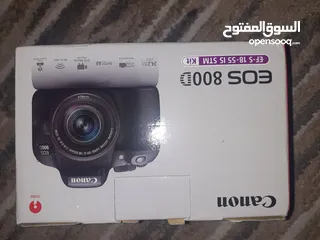  19 كاميرا كونان EOS 800D