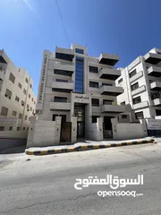  28 شقة في ضاحية الياسمين بجانب دوار قرقش و منطقه حي الصحابه تشطيب مميز