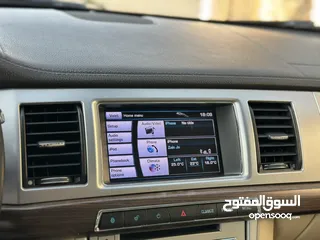  30 JAGUAR XF 2013 Full loaded (مخزنة) وارد الوكالة وصيانة الوكالة قاطعة مسافة 40 الف كم