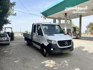  10 مرسيدس 519 موديل 2021 ترخيص 2020 محوله ضفه جاهز نازله