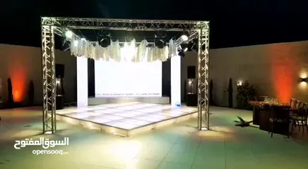  27 جسر إضاءة للحفلات وأفتتاح المحلات