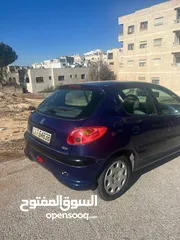  5 بيجو 206 أتوماتيك للبيع