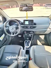  7 كيا مورنينج 2020 GT LINE دهان الشركة فل  إضافات مميزه