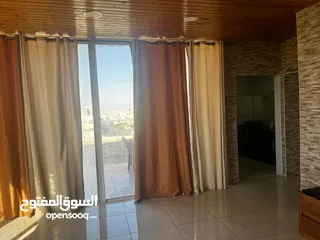  14 شقة مفروشه روف دوبلكس 3 غرف نوم مع إطلاله رائعة ربوة عبدون