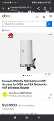  2 New HUAWEI 5g unlock  tower Router for sale