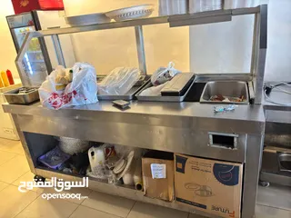  15 عدة مطعم كامله استعمال خفيف