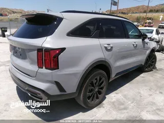  13 SORENTO SX 2023  رقم بغداد كيا سورنتو موديل 2023 لون اسمنتي ماشيه 11 الف سعر 26،500 وبيه مجال