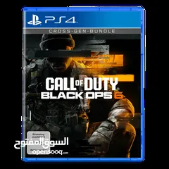  1 سي دي لعبة بلاك اوبس 6 للبلايستيشن 4 و 5 لغة عربي COD BLACK OPS 6 CROSS GEN