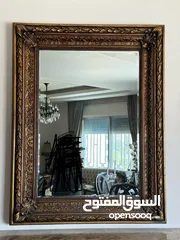  2 Elegant Vintage Classic Mirror with Ornate Frame