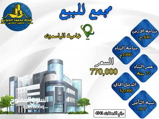  1 رقم الاعلان (4941) مجمع تجاري للبيع في ضاحية الياسمين