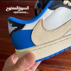  4 شوز إير جوردن 1 ترافيس سكوت X فريغمنت' shoes nike Jordan 1 Retro Low  Fragment x Travis Scott  حذاء