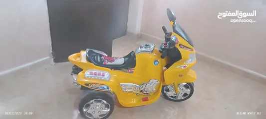  2 دراجه شحن للاطفال مستعمل استعمال خفيف