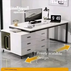  4 مكتب أبيض مع ادراج قابل للتمدد بسعرر مغري جداا ،، للطلب عبر رقمي الوتس