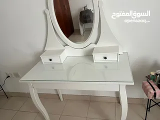  3 طاوله مكياج من ايكيا Ikea table and mirror