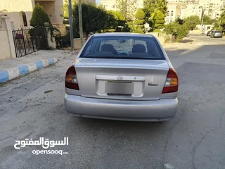  6 هيونداي فيرنا 1999 اتوماتيك بحاله ممتازه صيانه كامله لا تحتاج إلى شيء