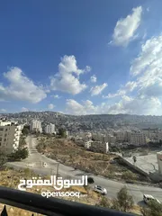  7 شقة مفروشة للايجار مع مكيف اطلالة رااائعة على نابلس