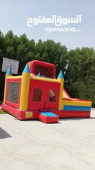  13 نطاطيات العاب اطفال في قطر  زحلاقية مع ارتفاع 8 متر  نطاطيات مع زحلاقيه ارتفاع 10 متر بركة السباحة