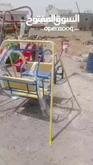  6 مرجيحة مدورة 4 ركاب حديد ثقيل. 85.دينار