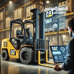  5 فحص الرافعات الشوكيه على الكمبيوتر CAT Mitsubishi