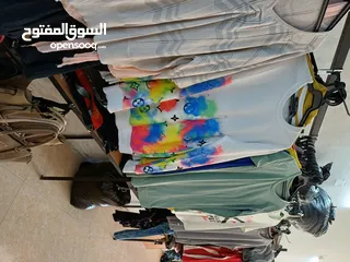  4 بضاعة محل البسه جديده صيفي شتوي قمصانبناطيلجينزبناتيولاديداخليبجاماتجاكيتات للبيع كامل