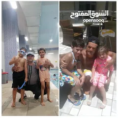  8 دورات سباحه وجلسات علاجيه