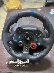  1 مستخدم بحاله ممتازة Logitech G29