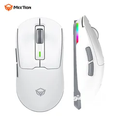  2 Meetion Air GW24 2.4G Bluetooth & Wired Gaming Mouse ماوس جيمنغ متوفرة ب الوان مختلفة