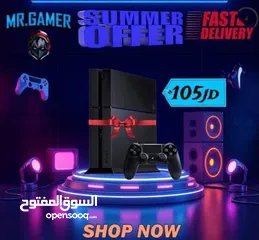  1 playstation and accessories بلايستيشن و جميع الاكسسوارات اي شيء متعلق  بالجيمر بتلاقي عند  Mr gamer