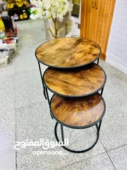  2 طاولات وسط بتصميم جميل وعصري وسعر ولا احلا
