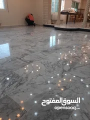  13 جلي وتلميع البلاط والرخام