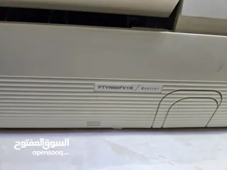  5 مكيفات دايكن (1 طن + 1.5 طن) - عدد 2 للبيع