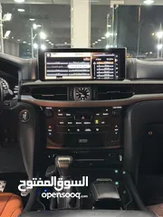  10 لكزس LX570 S موديل 2019 بلاك ادشن اصل وكالةً نظيفة جدا بدون حوادث