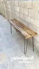  20 طاولة سفرة خشب طبيعي
