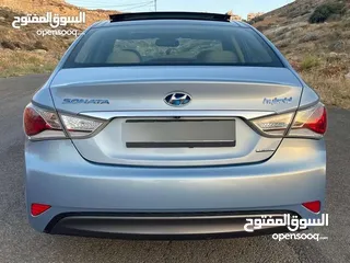  5 هيونداي سوناتا 2015 وارد الوكالة مالك اول بحال الشركة اعلى صنف ممشى قليل 7 جيد