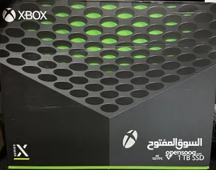  1 X Box Series X - 1 Terabyte SSD Brand New للبيع جديد غير مفتوح