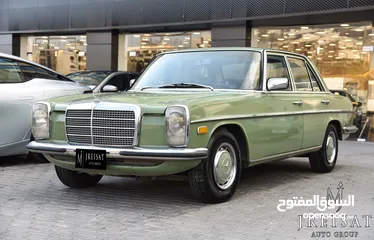  19 مرسيدس E Class 280  موديل 1973 سيارة كلاسيكية نادرة