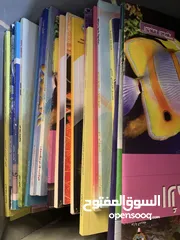  4 كتب الصف العاشر مستعمله